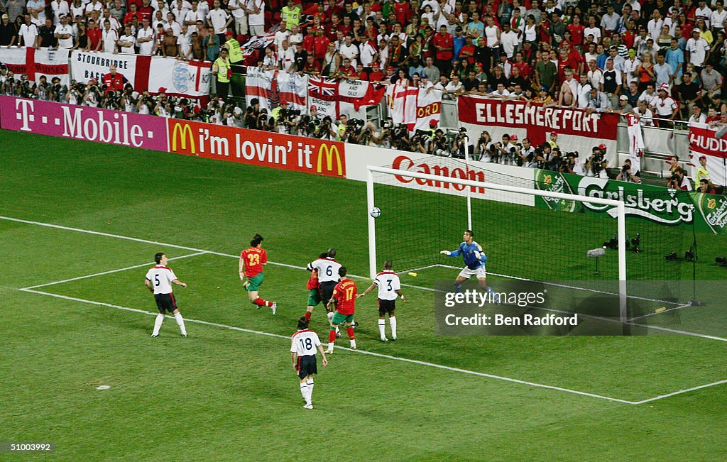 Euro 2004: Portugal v England