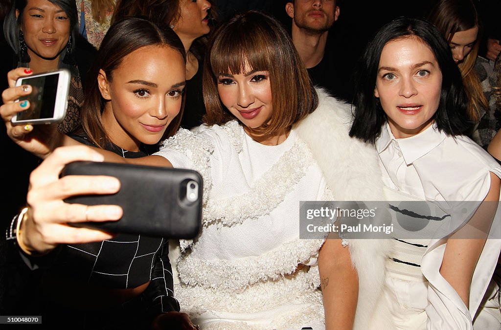 Christian Siriano - Front Row - Fall 2016 New York Fashion Week