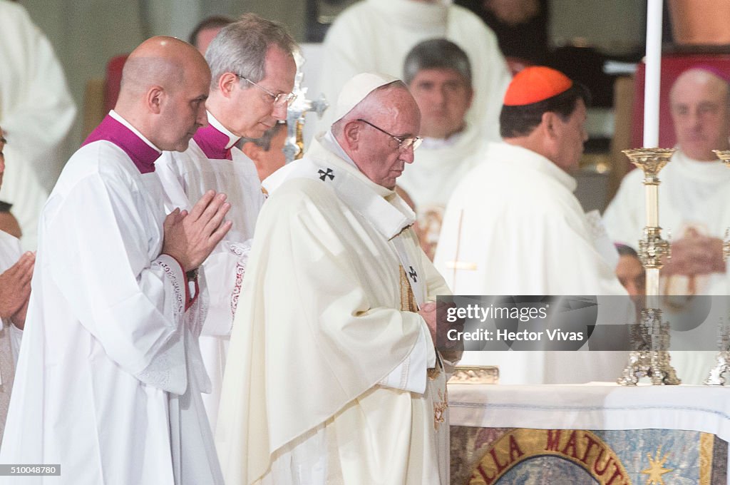 Pope Francis Visits Mexico - Day 1