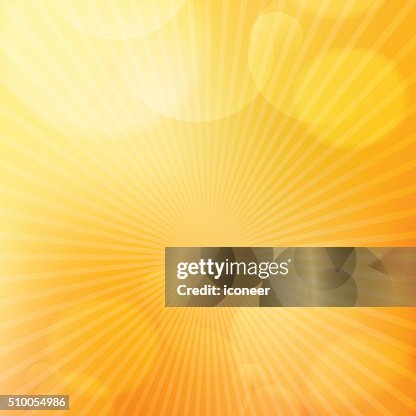 Orange bright glow background with light rays Orange bright glow background with light rays