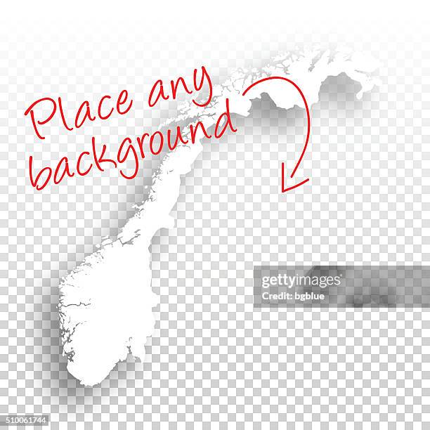 bildbanksillustrationer, clip art samt tecknat material och ikoner med norway map for design - blank background - norge