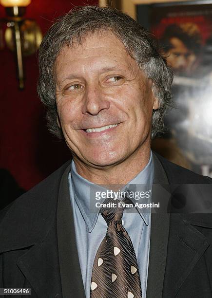 Writer David Franzoni attends the world premiere of Touchstone Pictures's "King Arthur" at the Ziegfeld Theatre June 28, 2004 in New York City.