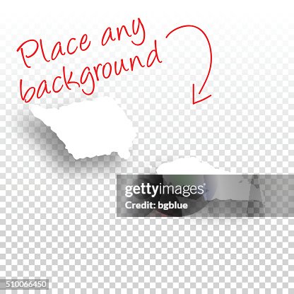 Samoa Map for design - Blank Background Samoa Map for design - Blank Background