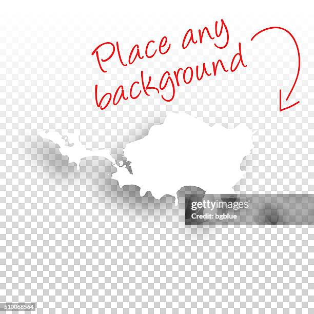sint maarten map for design - blank background - st maarten stock illustrations