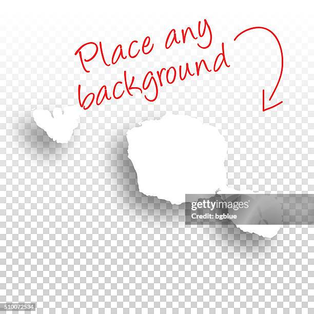 tahiti - polynesia map for design - blank background - french polynesia stock illustrations