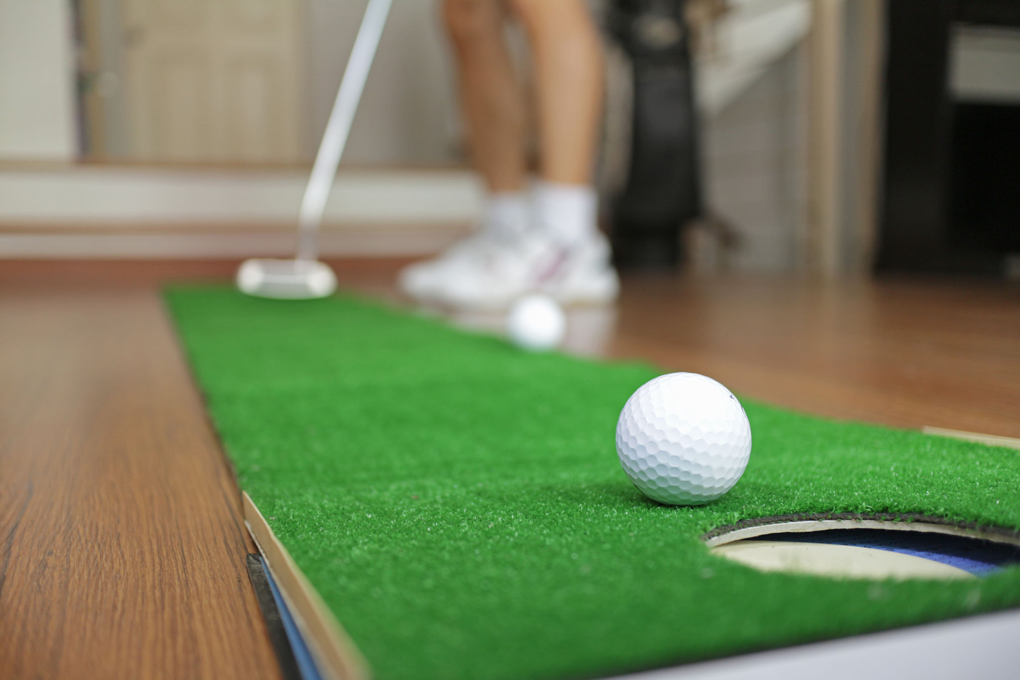 home golf practice