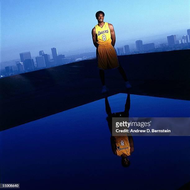 Kobe Bryant of the Los Angeles Lakers poses for a picture circa 2000 in Los Angeles, California. NOTE TO USER: User expressly acknowledges and agrees...