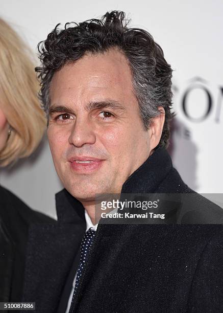 Mark Ruffalo attends the Lancome BAFTA nominees party at Kensington Palace on February 13, 2016 in London, England.