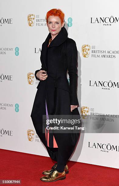 Sandy Powell attends the Lancome BAFTA nominees party at Kensington Palace on February 13, 2016 in London, England.