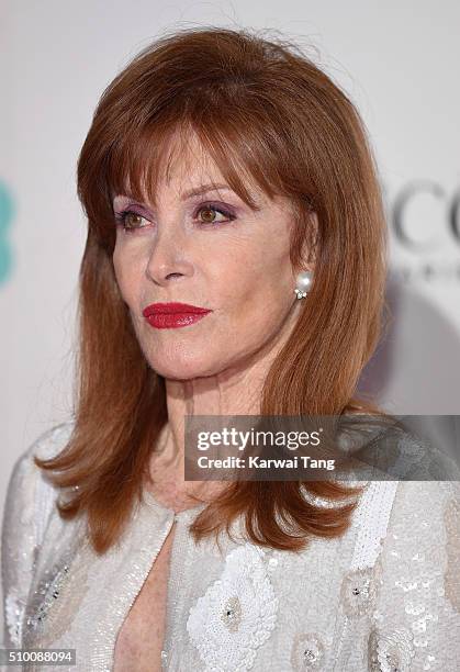Stefanie Powers attends the Lancome BAFTA nominees party at Kensington Palace on February 13, 2016 in London, England.