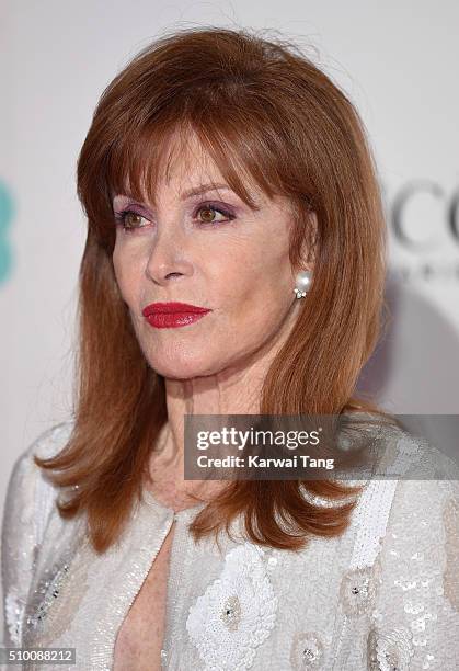 Stefanie Powers attends the Lancome BAFTA nominees party at Kensington Palace on February 13, 2016 in London, England.