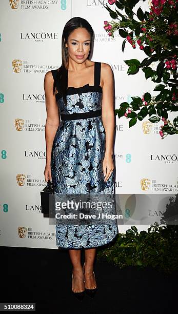 Sarah Jane Crawford attends the Lancome BAFTA nominees party at Kensington Palace on February 13, 2016 in London, England.