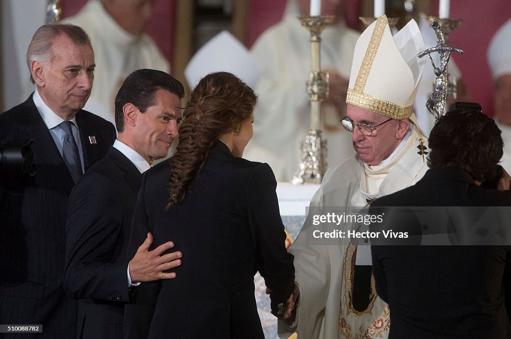 Pope Francis Visits Mexico - Day 1