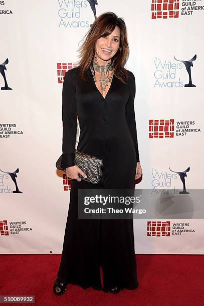 Gina Gershon attends the 68th Annual Writers Guild Awards at Edison Ballroom on February 13, 2016 in New York City.