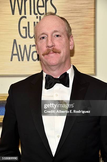 Actor/writer Matt Walsh attends the 2016 Writers Guild Awards at the Hyatt Regency Century Plaza on February 13, 2016 in Los Angeles, California.