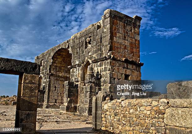 Volubilis is a partly excavated Roman city in Morocco situated near Meknes between Fes and Rabat . Built in a fertile agricultural area, it was...