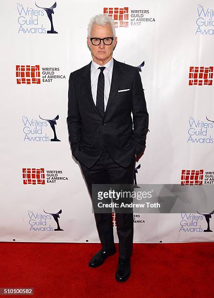 John Slattery attends the 2016 Writers Guild Awards New York Ceremony at The Edison Ballroom on February 13, 2016 in New York City.