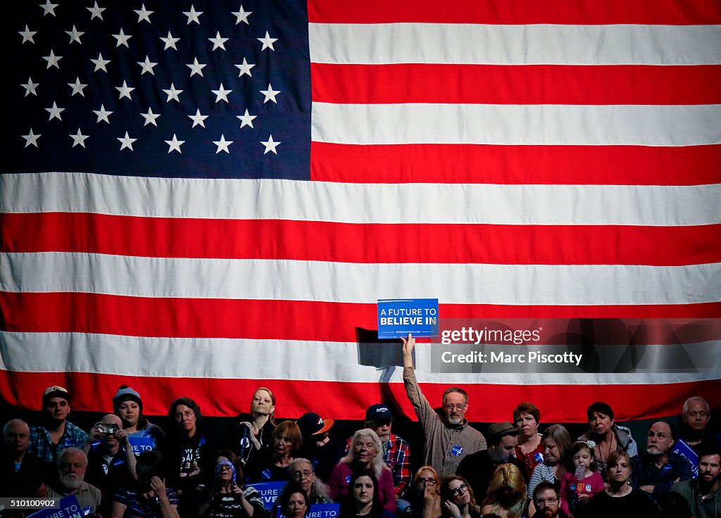 Democratic Presidential Candidate Bernie Sanders (D-VT) Holds Rally In Denver, Colorado