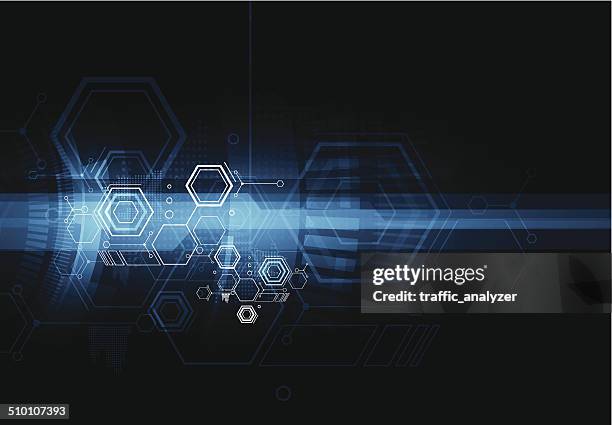 Abstract Technical Background High-Res Vector Graphic - Getty Images