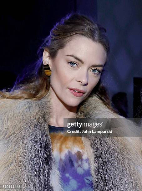 Jaime King attends Altuzarra show during the Fall 2016 New York Fashion Week on February 13, 2016 in New York City.