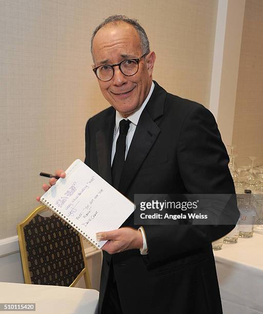Writer/producer David Crane attends the Backstage Creations Celebrity Retreat at The 2016 Writers Guild West Awards at the Hyatt Regency Century...