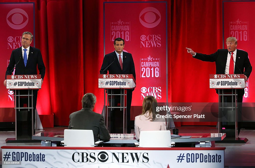 Republican Presidential Candidates Debate In Greenville, South Carolina