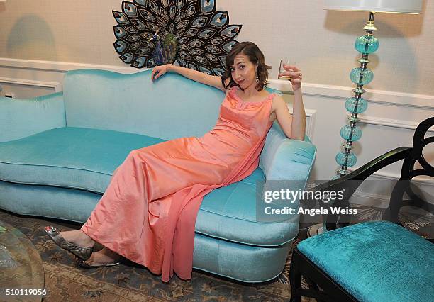 Actress Kristen Schaal attends the Backstage Creations Celebrity Retreat at The 2016 Writers Guild West Awards at the Hyatt Regency Century Plaza on...