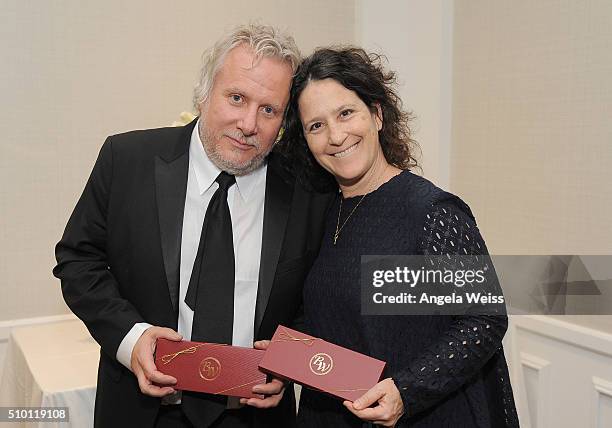 Larry Karaszewski attends the Backstage Creations Celebrity Retreat at The 2016 Writers Guild West Awards at the Hyatt Regency Century Plaza on...