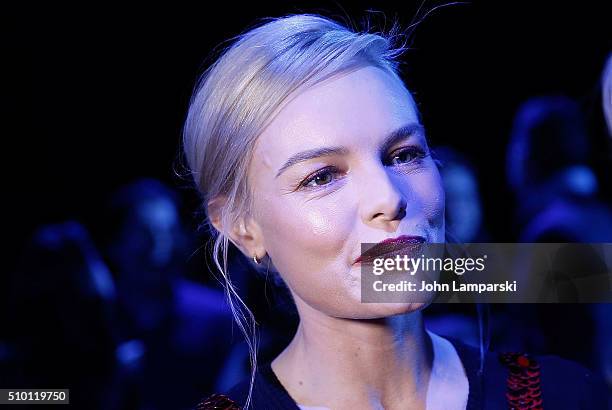 Kate Bosworth attends Altuzarra show during the Fall 2016 New York Fashion Week on February 13, 2016 in New York City.