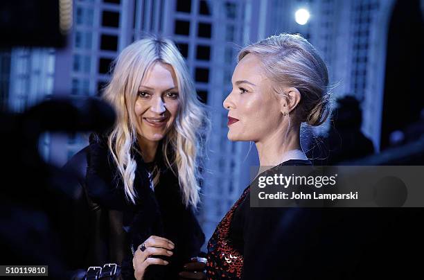 Kate Bosworth attends Altuzarra show during the Fall 2016 New York Fashion Week on February 13, 2016 in New York City.