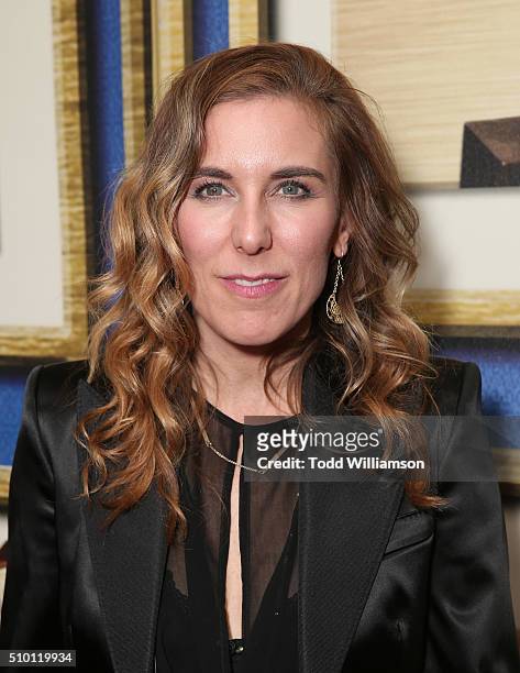 Amy Berg attends the 2016 Writers Guild Awards L.A. Ceremony at the Hyatt Regency Century Plaza on February 13, 2016 in Los Angeles, California.