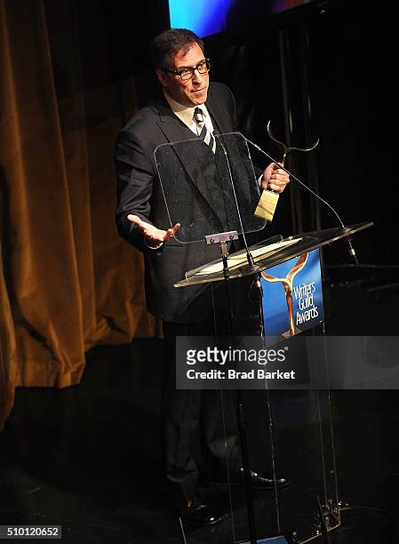 Richard LaGravenese attends the 2016 Writers Guild Awards New York Ceremony - Inside at The Edison Ballroom on February 13, 2016 in New York City.