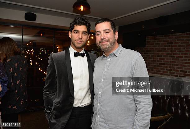 Producer Freddy Wexler and Imagem Music President Jason Jordan attend the Imagem Music Pre-Grammy Party on February 13, 2016 in Los Angeles,...