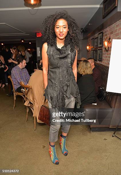 Judith Hill attends the Imagem Music Pre-Grammy Party on February 13, 2016 in Los Angeles, California.