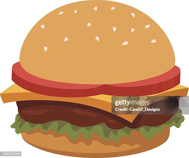 ilustraciones, imágenes clip art, dibujos animados e iconos de stock de hamburguesa de historieta - carne roja