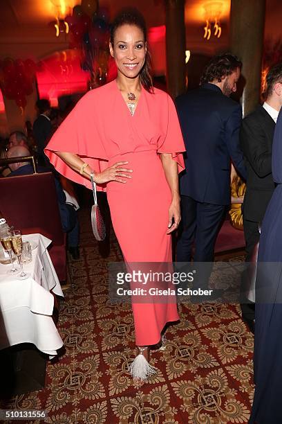 Annabelle Mandeng during the Bild 'Place to B' Party at Borchardt during the 66th Berlinale International Film Festival Berlin on February 13, 2016...