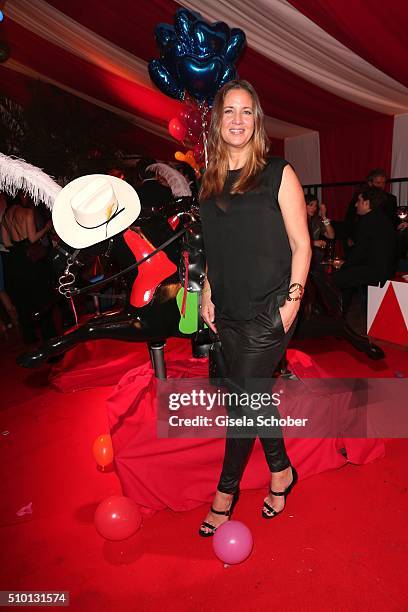 Dana Schweiger during the Bild 'Place to B' Party at Borchardt during the 66th Berlinale International Film Festival Berlin on February 13, 2016 in...