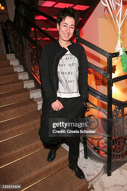 Dunya Hayali during the Bild 'Place to B' Party at Borchardt during the 66th Berlinale International Film Festival Berlin on February 13, 2016 in...