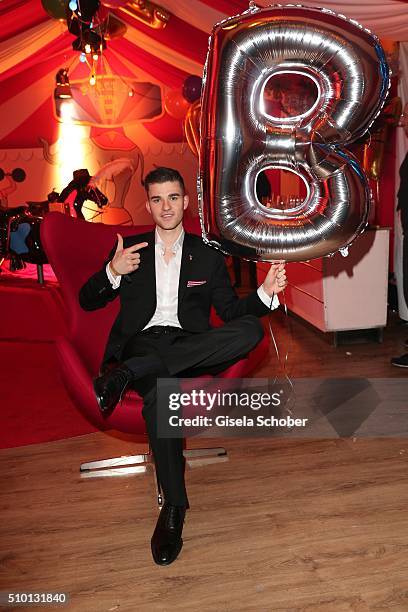 Patrick Moelleken during the Bild 'Place to B' Party at Borchardt during the 66th Berlinale International Film Festival Berlin on February 13, 2016...