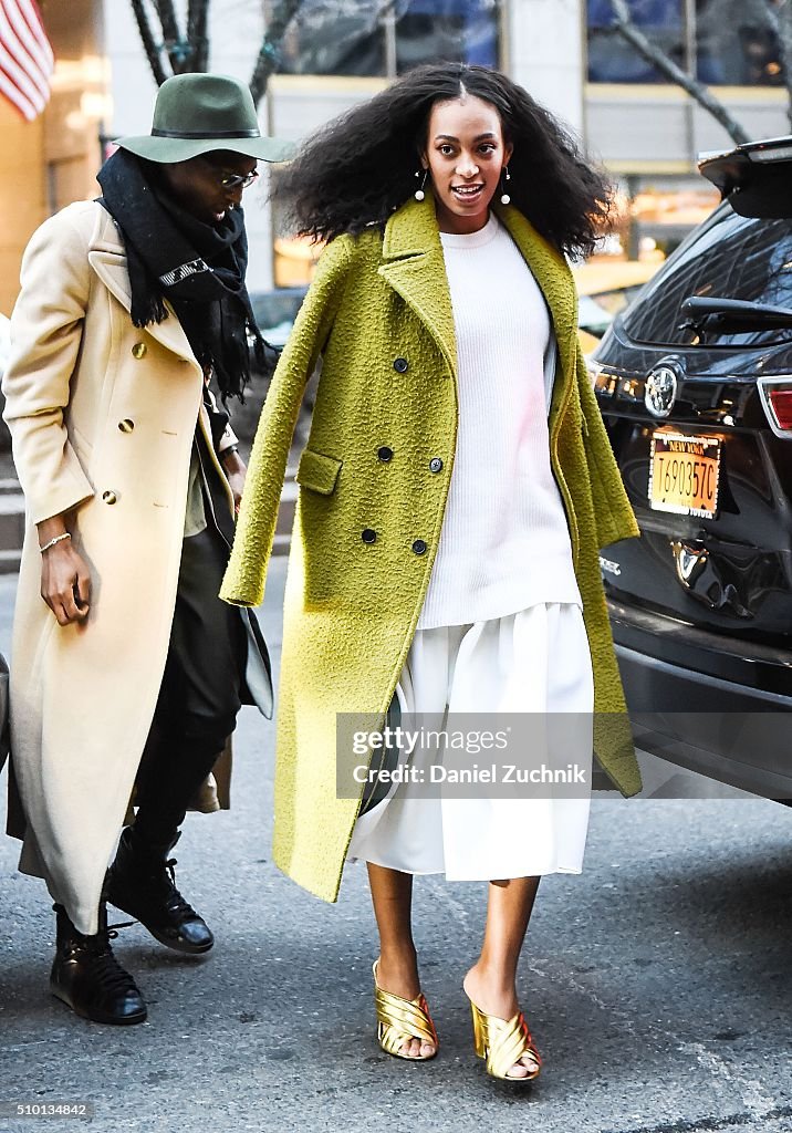 Street Style - Day 3 - New York Fashion Week: Women's Fall/Winter 2016