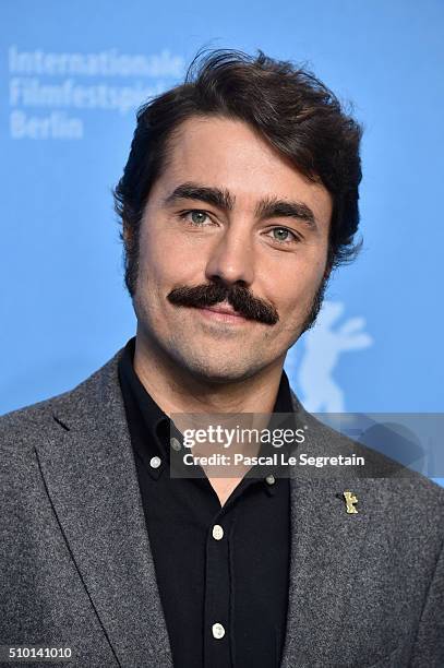 Ricardo Pereira attends the 'Letters from War' photo call during the 66th Berlinale International Film Festival Berlin at Grand Hyatt Hotel on...