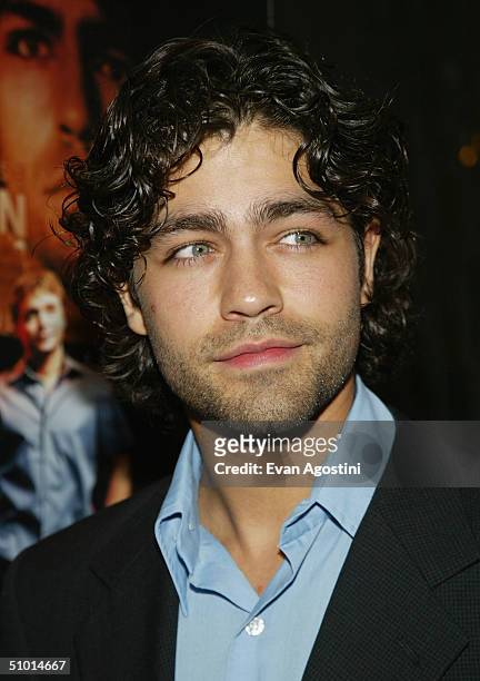 Actor Adrian Grenier attends a premiere screening of HBO's new series "Entourage" at the Loews E-Walk Theater June 30, 2004 in New York City.