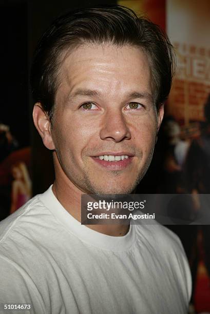 Executive Producer Mark Wahlberg attends a premiere screening of HBO's new series "Entourage" at the Loews E-Walk Theater June 30, 2004 in New York...