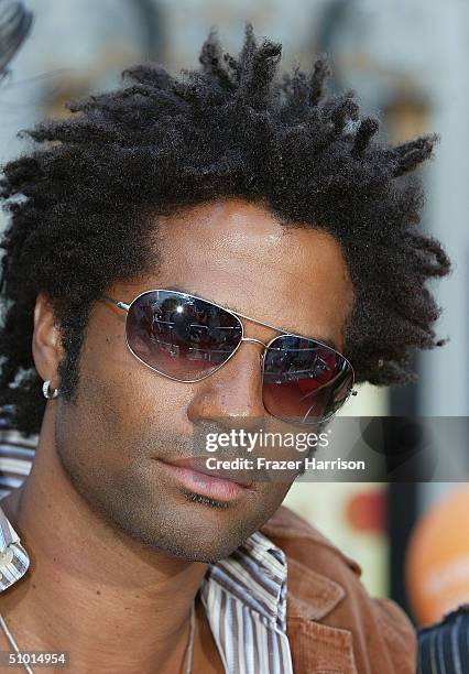 Musician Eric Benet arrives at the World Premiere of "LA Twister" on June 30, 2004 at the Grauman's Chinese Theatre, in Hollywood, California.