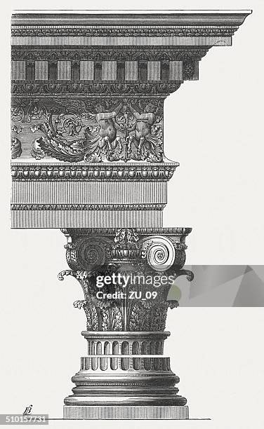 Cornis Column Design 2,388 Cornice Moulding Stock Photos, High-Res Pictures, and Images ...