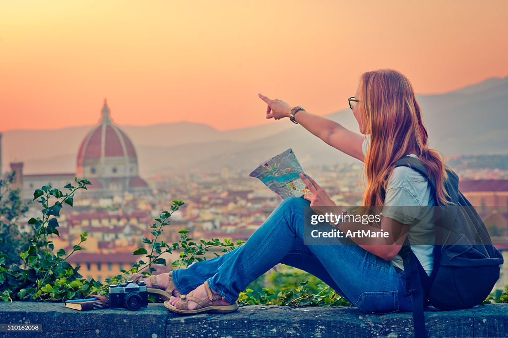 Reisende in Florenz
