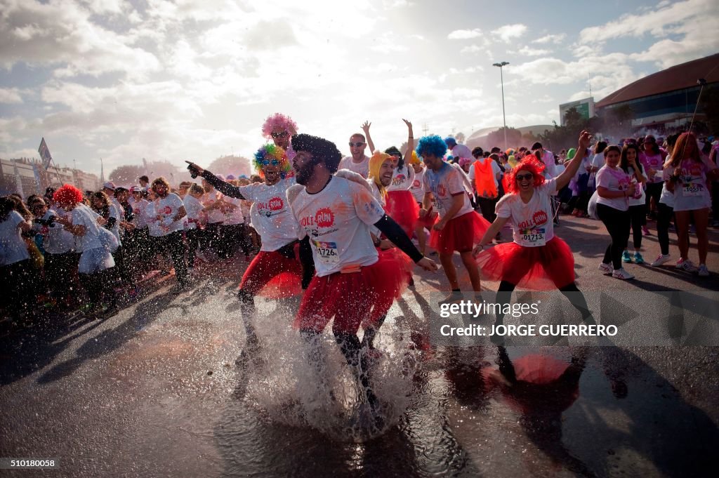 SPAIN-SPORT-RACE-COLOR-RUN-VALENTINE