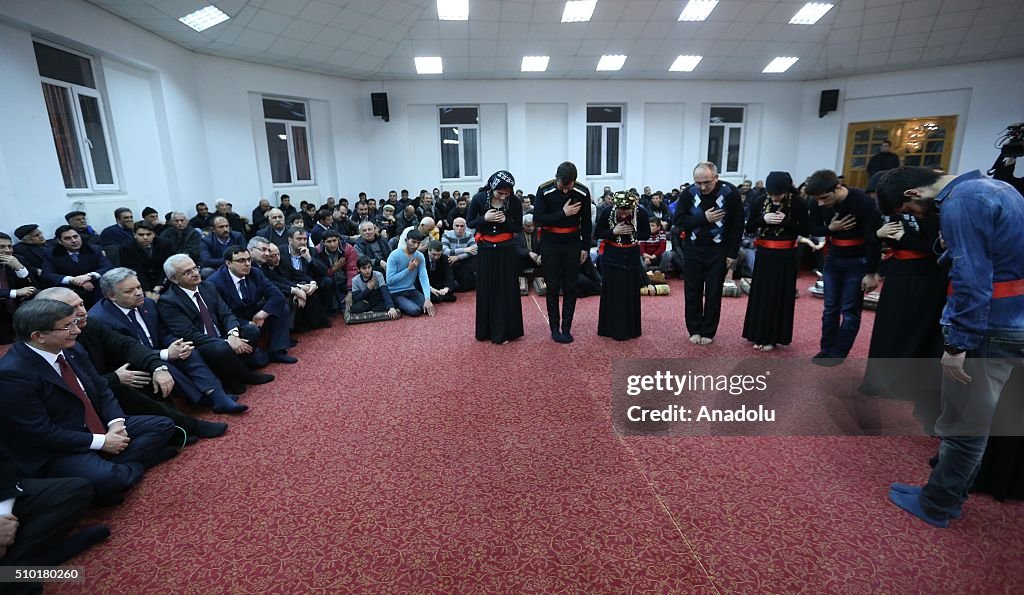 Turkish PM visits Alawite Foundation in Turkey's Erzincan