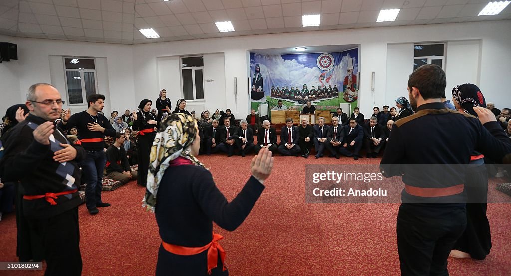 Turkish PM visits Alawite Foundation in Turkey's Erzincan