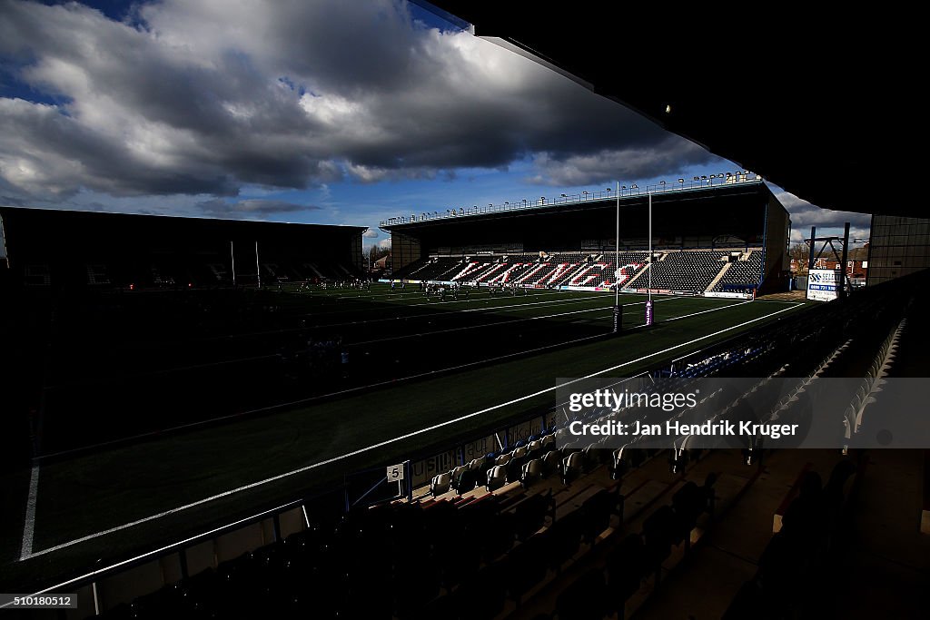 Widnes Vikings v Leeds Rhinos - First Utility Super League